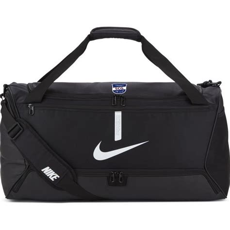 nike academy club team duffel sporttasche gr.m schwarz-weiß|Academy Team M Duffel Bag .